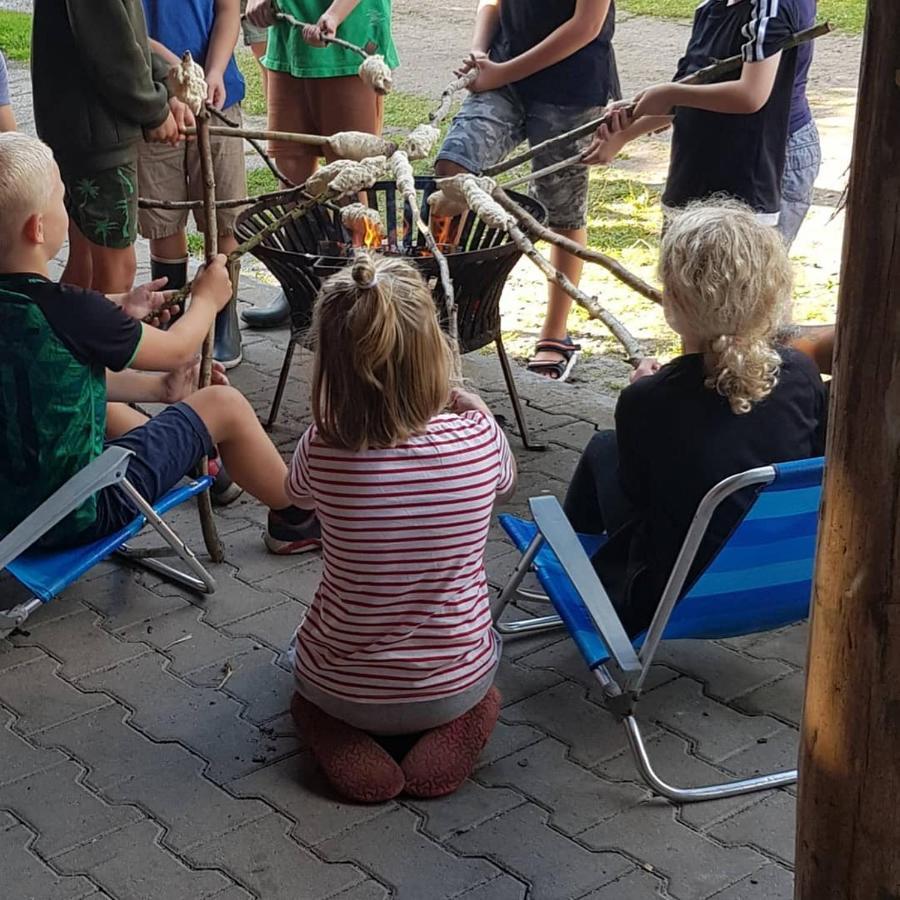 Hotel Basic Ingerichte Vouwwagen Op Camping Westenenk, Wijster Zewnętrze zdjęcie