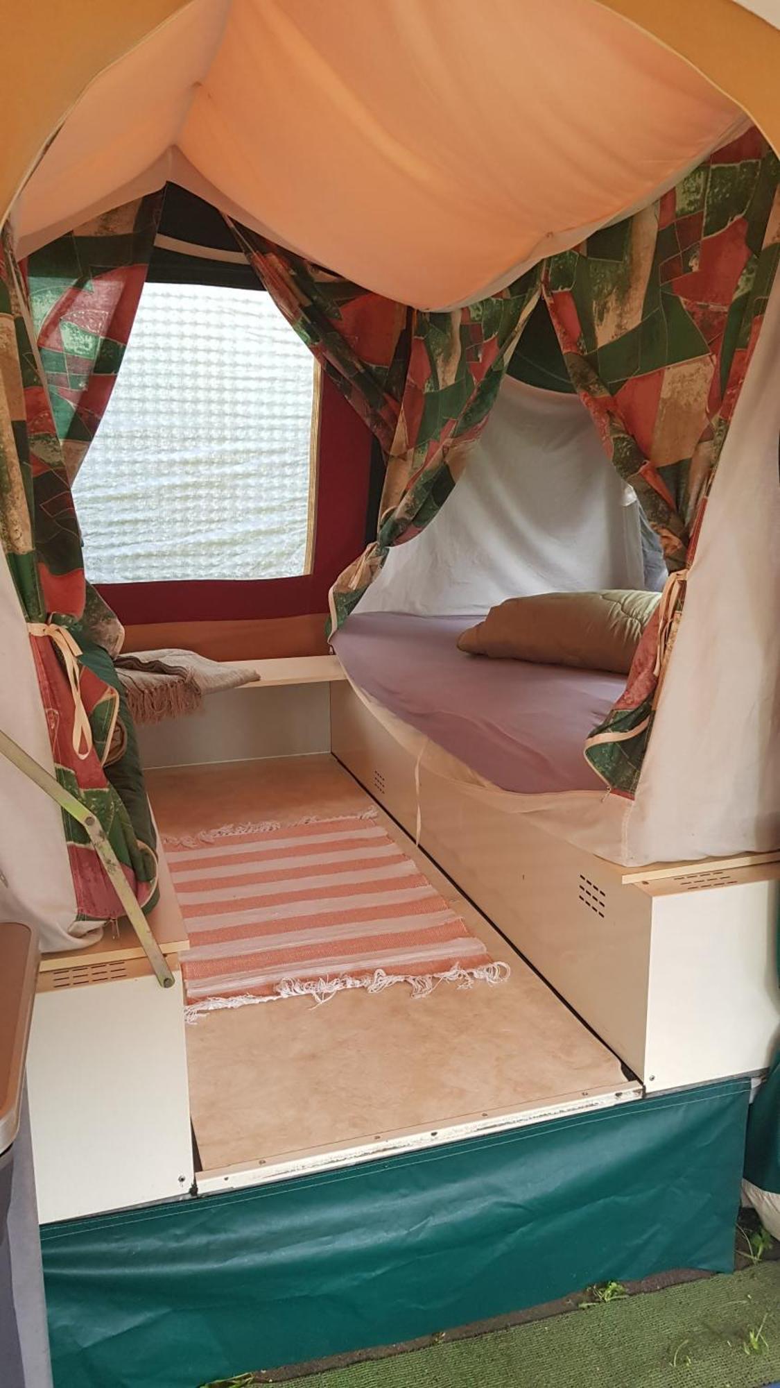 Hotel Basic Ingerichte Vouwwagen Op Camping Westenenk, Wijster Zewnętrze zdjęcie